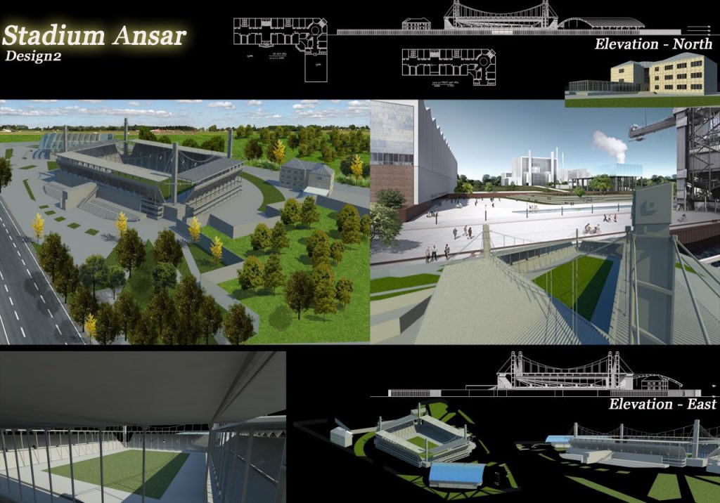 stadyom-memaridl3-1024x716 پروژه کامل استادیوم ورزشی فوتبال + رویت و پلان معماری  